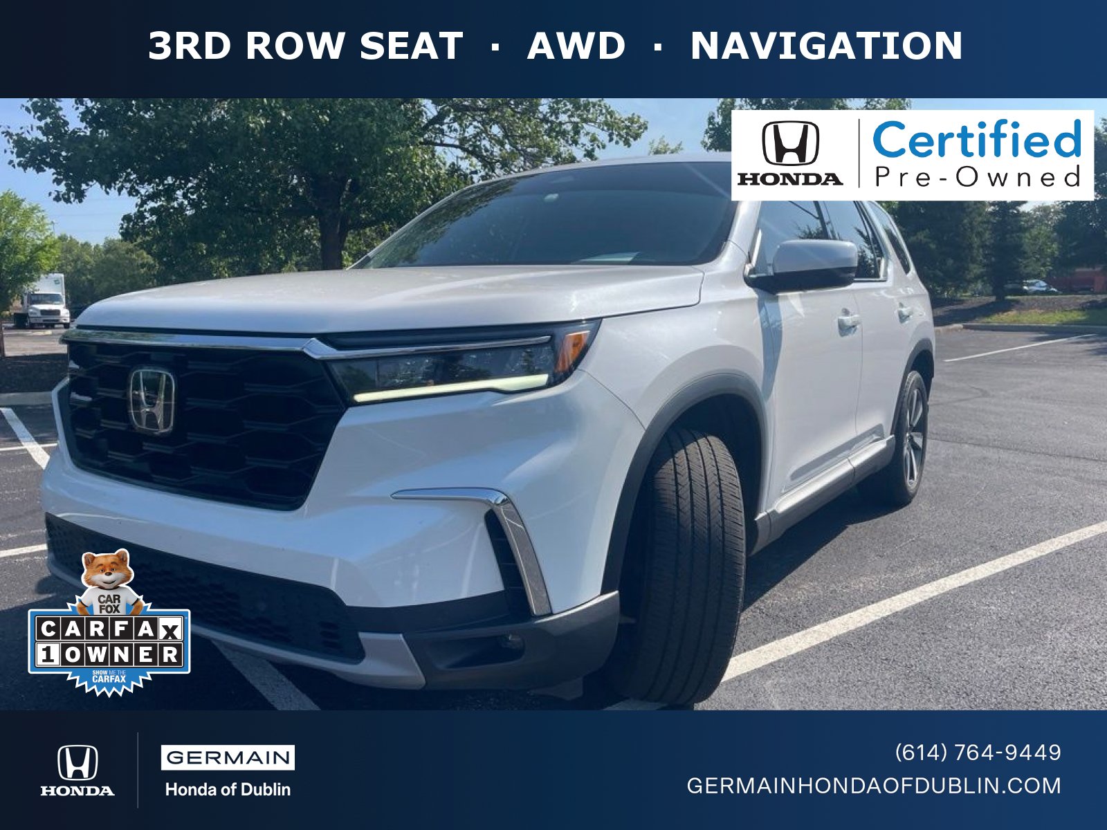 Certified 2024 Honda Pilot Touring video 1