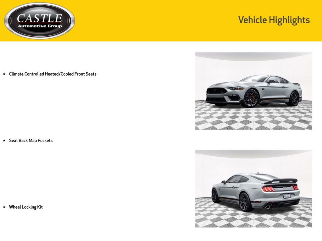 Used 2022 Ford Mustang Mach 1 w/ Equipment Group 700A image 7