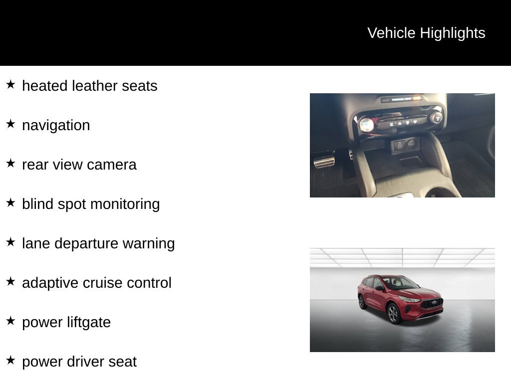 Certified 2024 Ford Escape ST-Line w/ Tech Pack #1 AWD/4WD image 11
