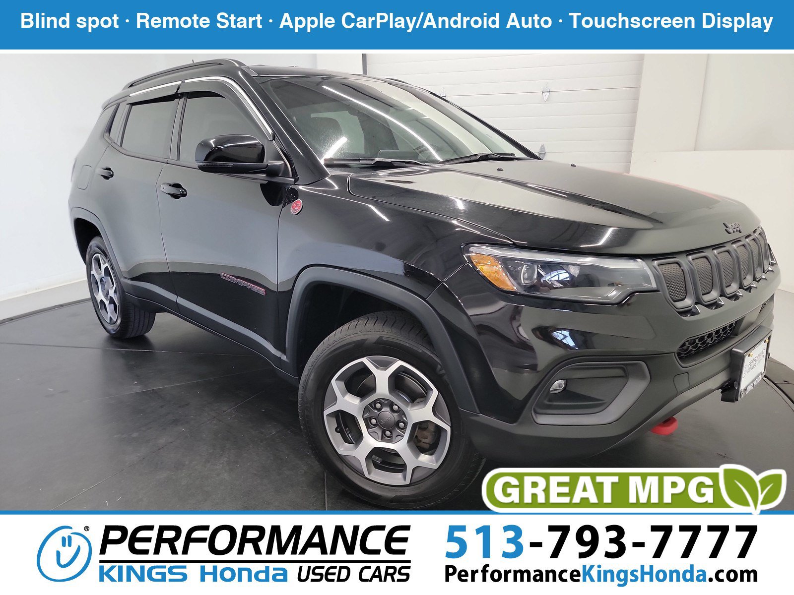 Used 2022 Jeep Compass Trailhawk w/ Trailhawk Elite Group