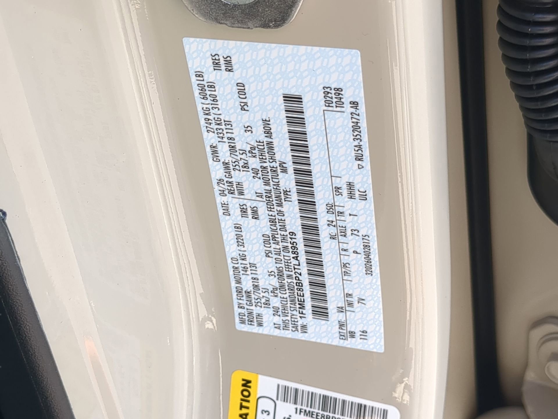 New 2026 Ford Bronco Outer Banks AWD/4WD image 74