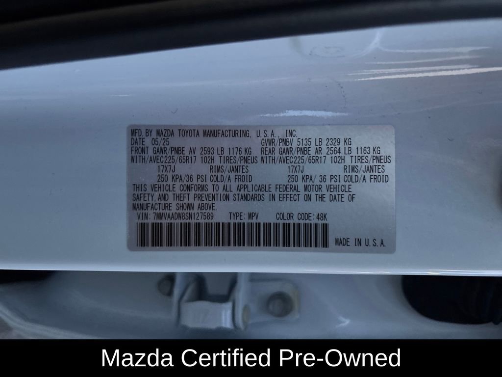 Certified 2025 MAZDA CX-50 AWD 2.5 Hybrid w/ Weather Package image 32