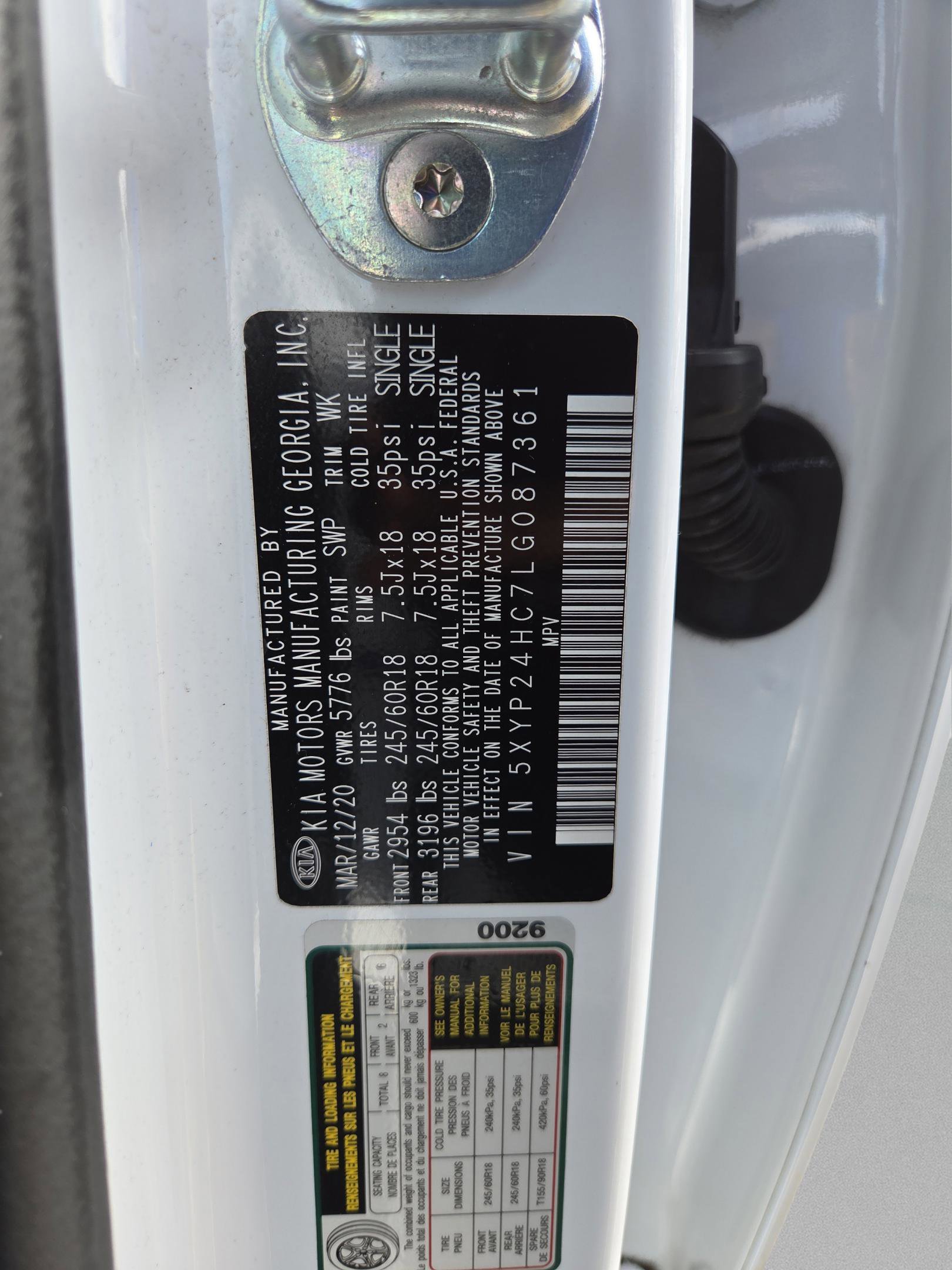 Used 2020 Kia Telluride LX image 42