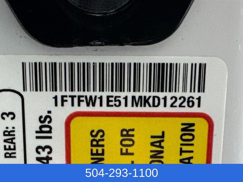 Used 2021 Ford F150 XL w/ STX Appearance Package image 31