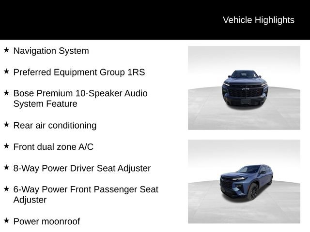 Certified 2024 Chevrolet Traverse RS FWD image 13
