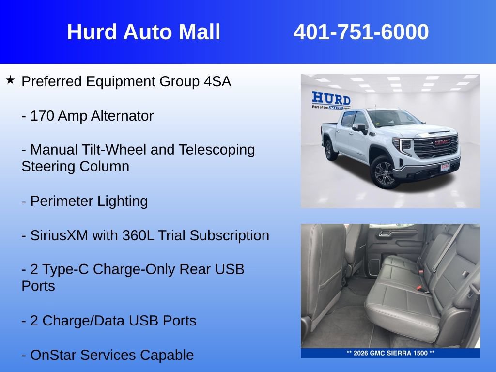 Certified 2026 GMC Sierra 1500 SLT AWD/4WD image 24