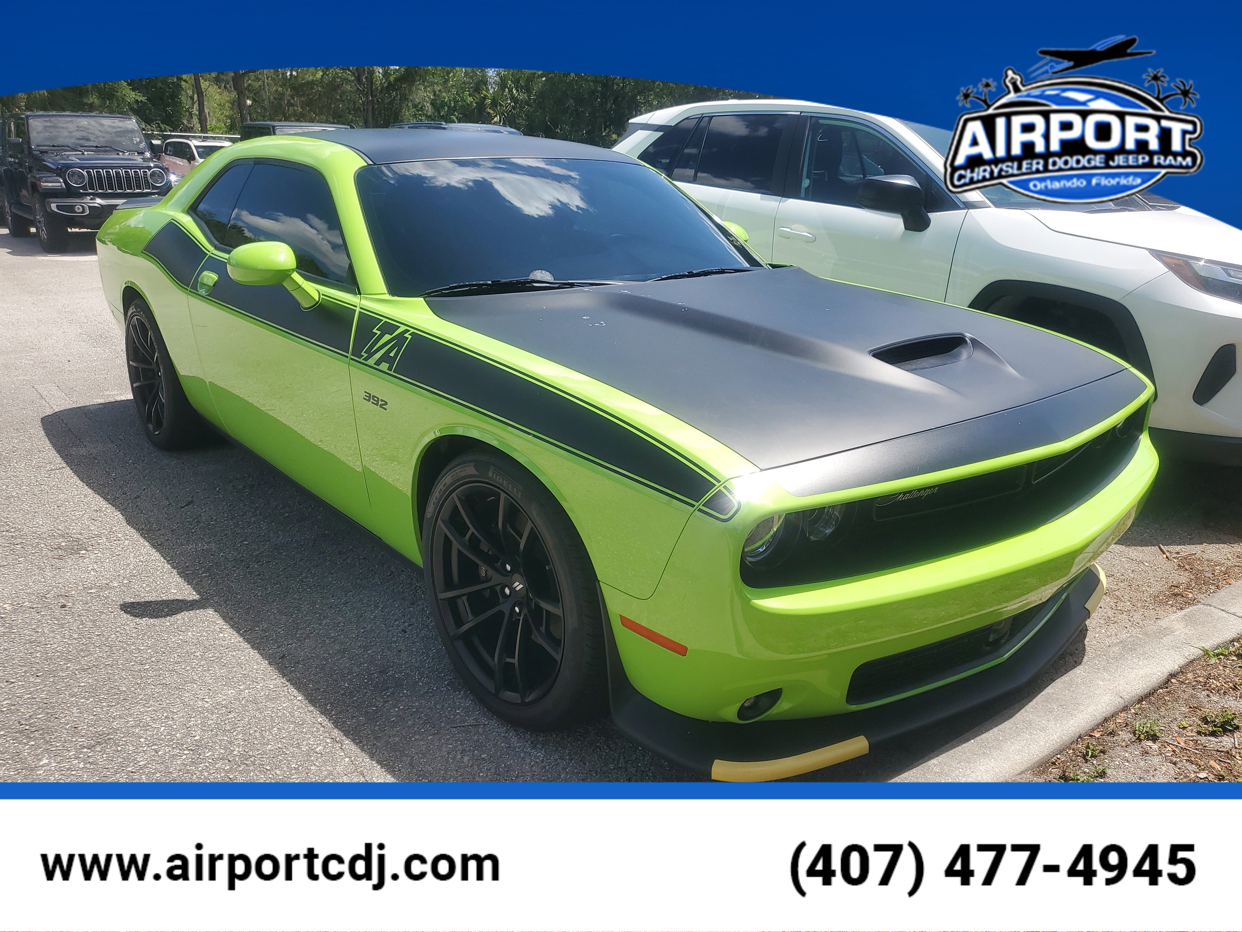 Used 2023 Dodge Challenger R/T Scat Pack w/ T/A Package RWD image 1