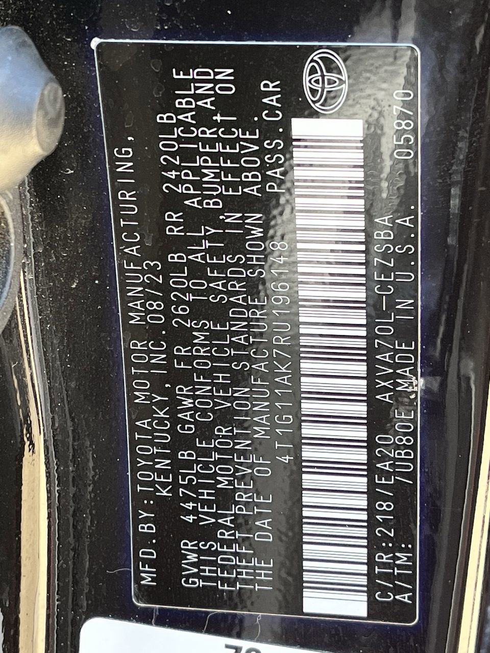 Used 2024 Toyota Camry SE FWD image 28