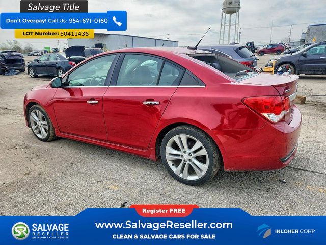 Used 2013 Chevrolet Cruze LTZ w/ RS Package FWD image 3