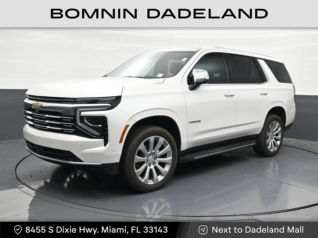 Used 2025 Chevrolet Tahoe Premier w/ Sun And Tow Package RWD image 1