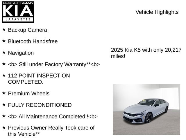 Used 2025 Kia K5 GT-Line FWD image 7