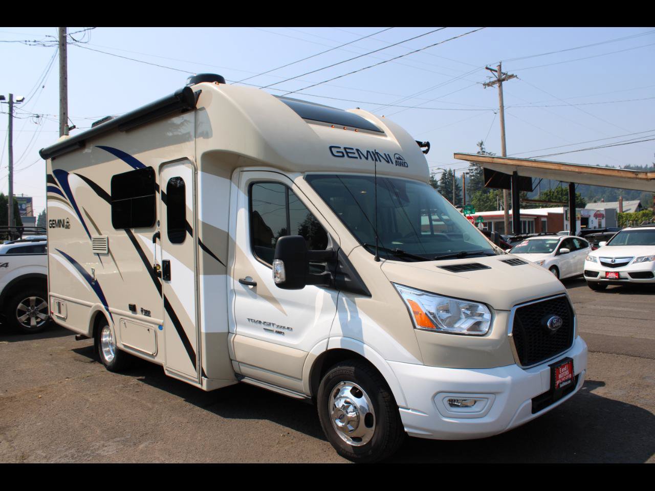 Used 2020 Ford Transit 350 138 Low Roof DRW AWD w/ Motorhome Prep Package image 1