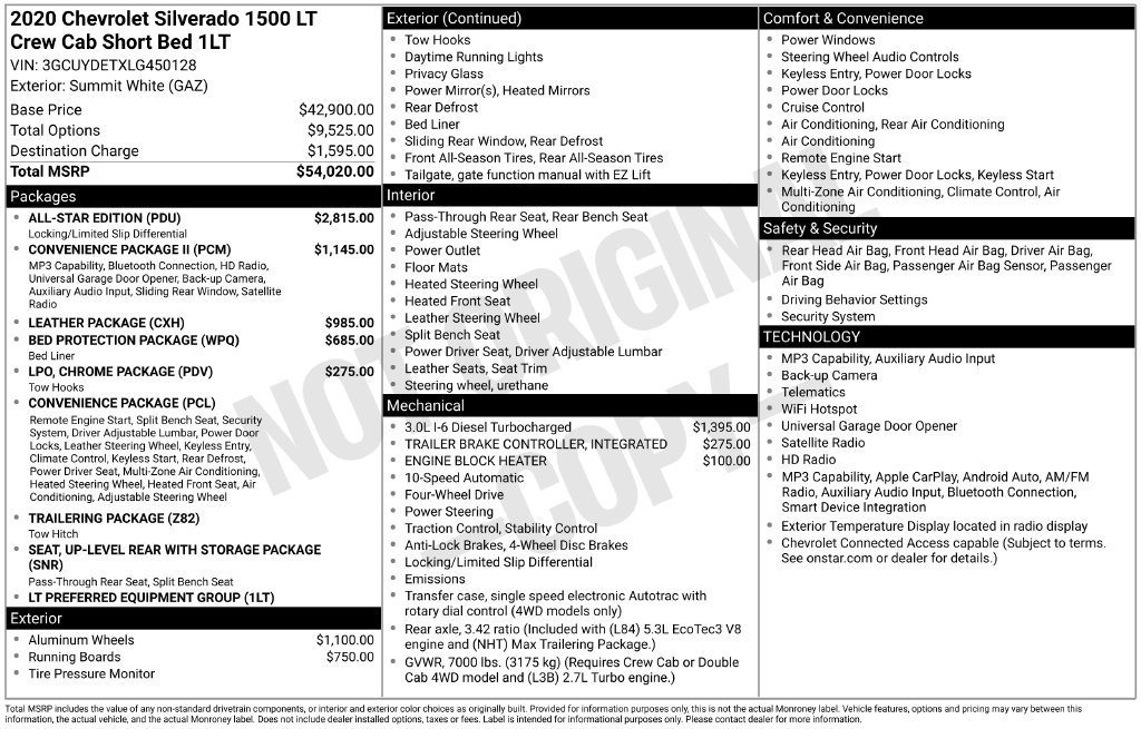 Certified 2020 Chevrolet Silverado 1500 LT w/ All-Star Edition AWD/4WD image 13