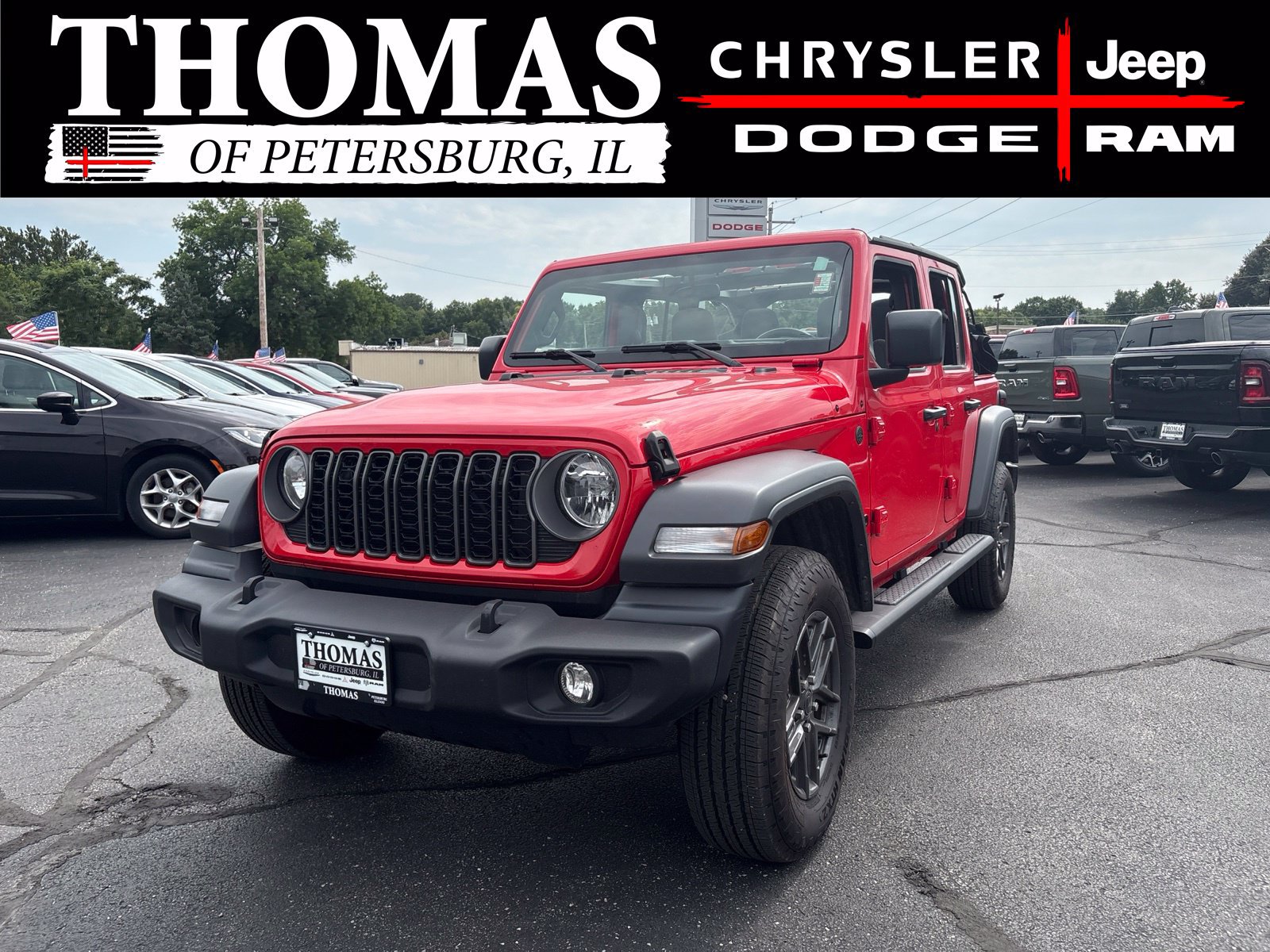 Used 2025 Jeep Wrangler Unlimited Sport AWD/4WD image 3