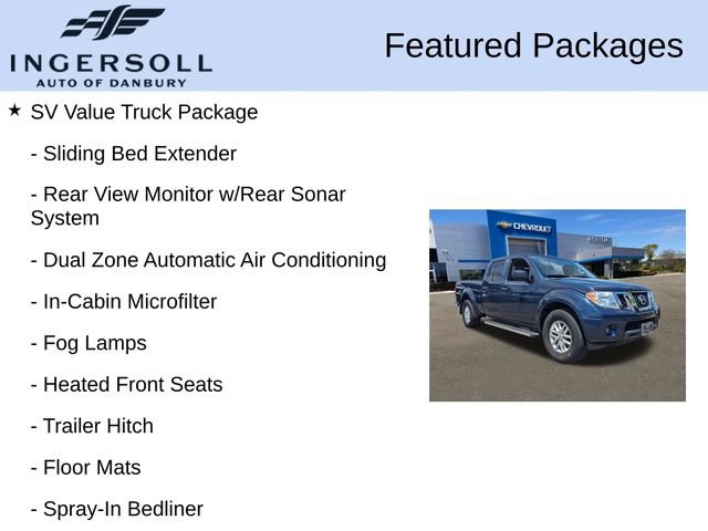 Used 2016 Nissan Frontier SV w/ SV Value Truck Package AWD/4WD image 10
