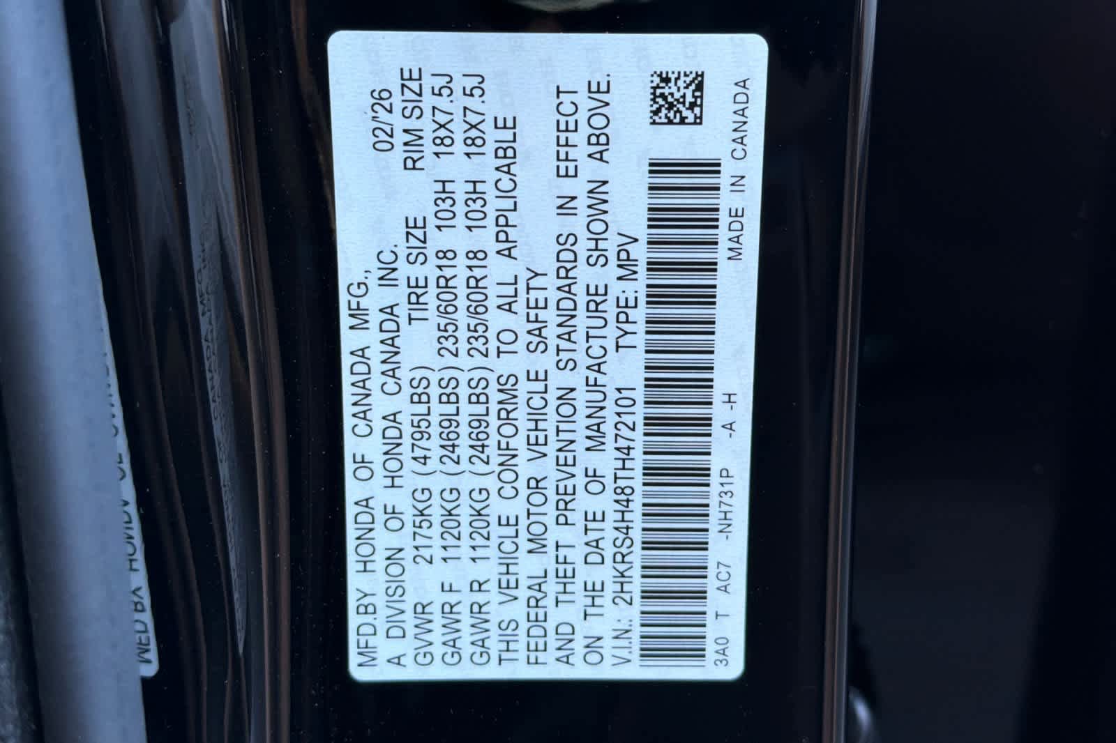 New 2026 Honda CR-V EX image 27