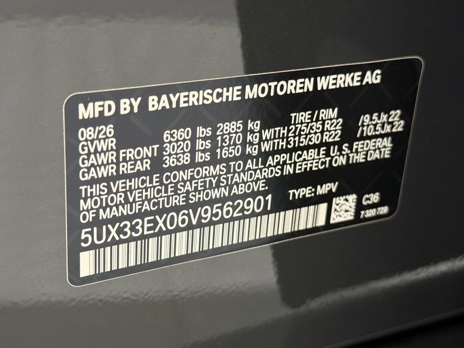 New 2027 BMW X6 xDrive40i w/ Executive Package AWD/4WD image 24