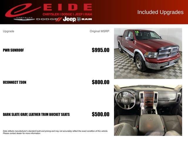 Used 2012 RAM 1500 Laramie w/ Protection Group AWD/4WD image 13