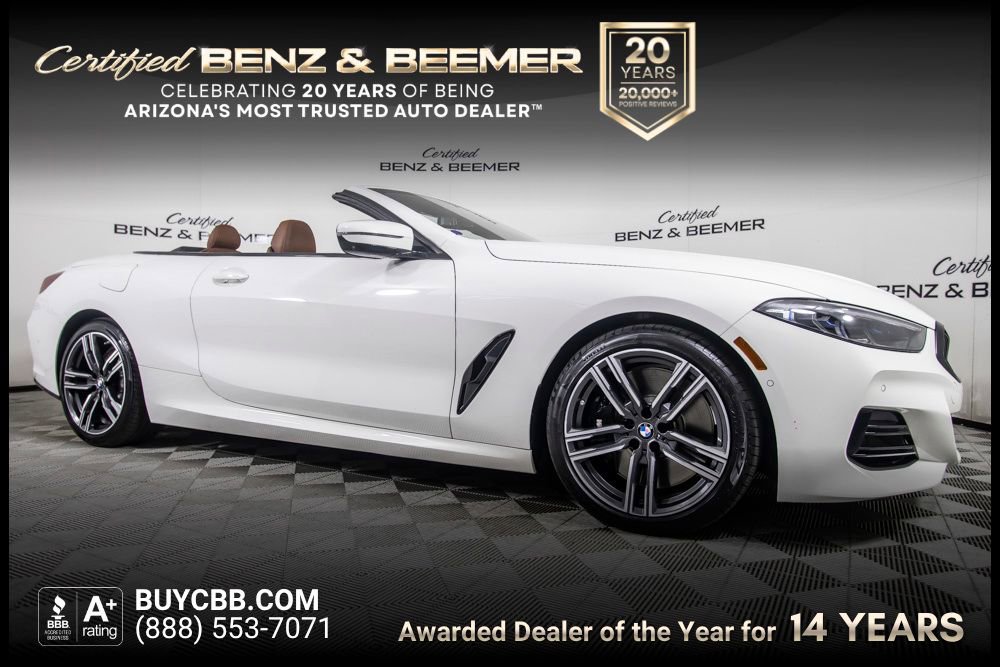Used 2023 BMW 840i Convertible w/ M Sport Professional Package RWD image 1