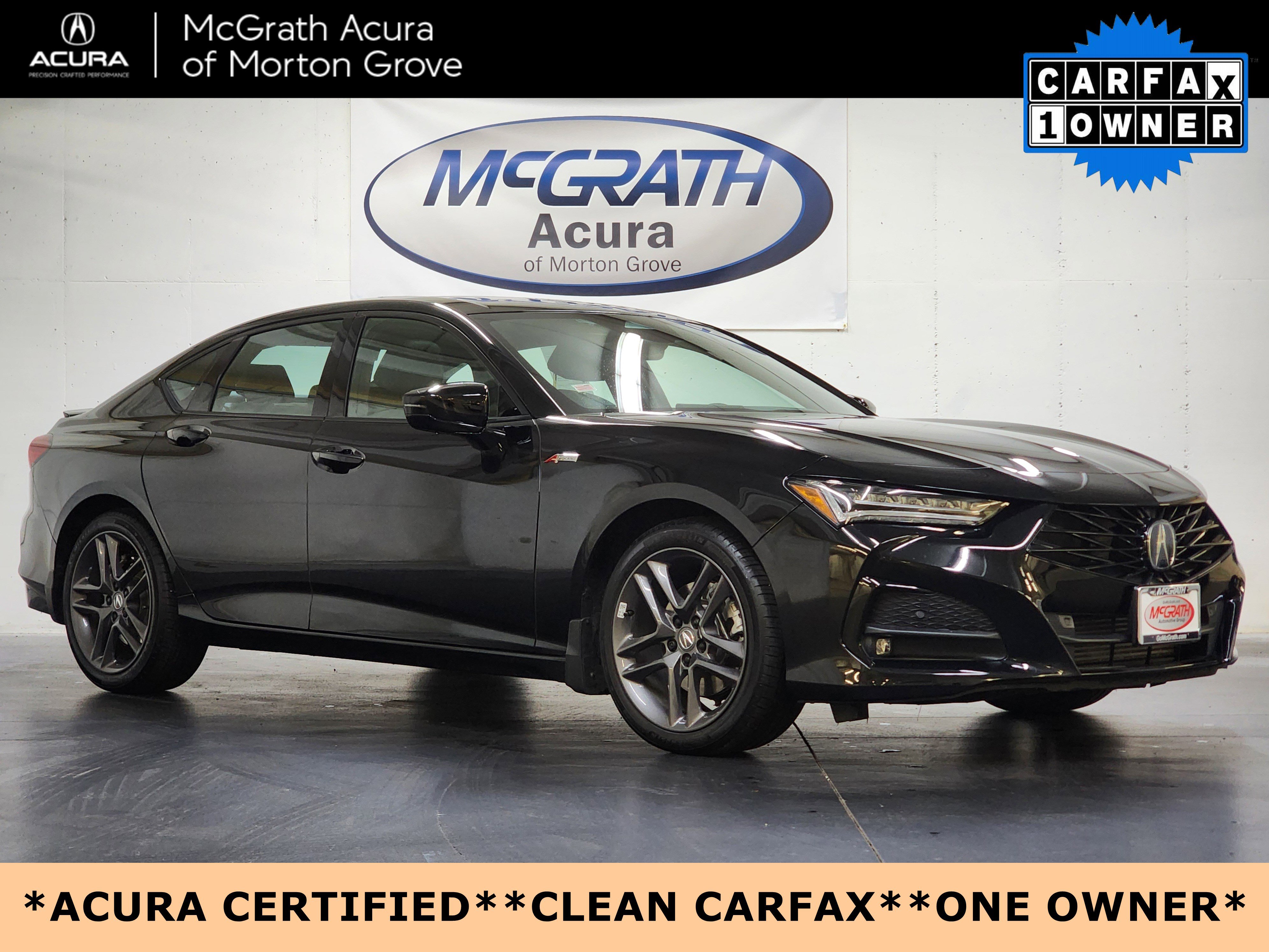Certified 2025 Acura TLX SH-AWD w/ A-SPEC Pkg image 1
