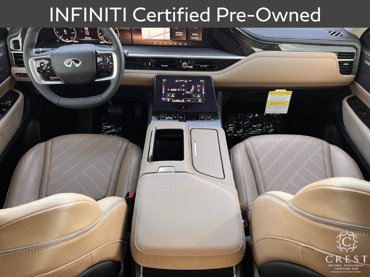 Certified 2026 INFINITI QX80 Luxe w/ Cargo Package RWD image 12