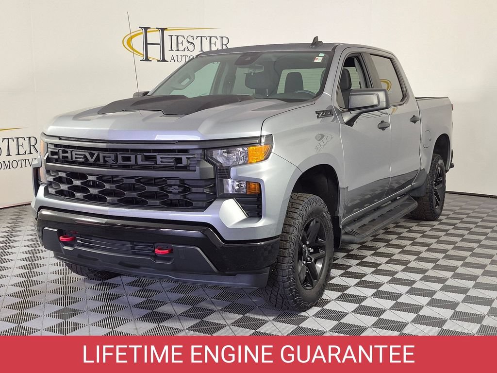 Certified 2024 Chevrolet Silverado 1500 Custom Trail Boss w/ LPO, Dark Essentials Package AWD/4WD image 4