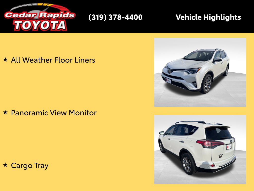 Certified 2017 Toyota RAV4 Limited w/ Advanced Technology Package AWD/4WD image 29