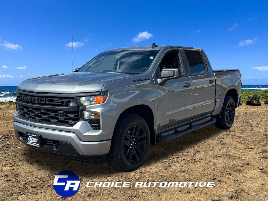 Used 2023 Chevrolet Silverado 1500 Custom w/ LPO, Dark Essentials Package