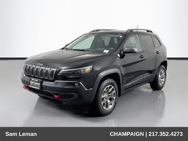 Used 2021 Jeep Cherokee Trailhawk AWD/4WD image 3