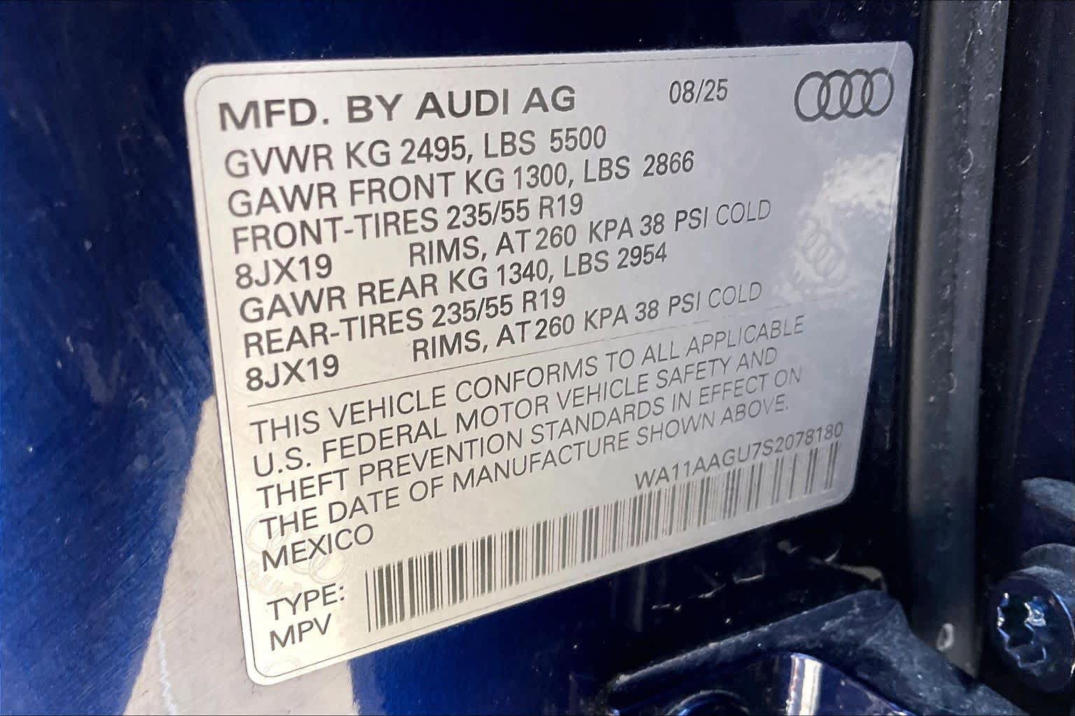 Used 2025 Audi Q5 Premium w/ Convenience Package AWD/4WD image 34