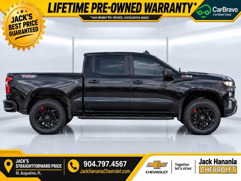 Used 2019 Chevrolet Silverado 1500 Custom Trail Boss w/ Custom Convenience Package AWD/4WD image 8