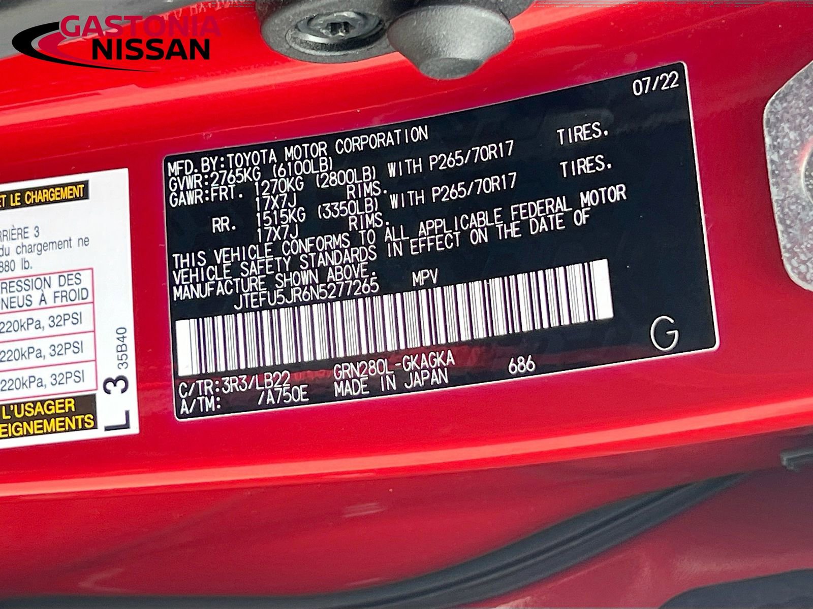 Used 2022 Toyota 4Runner SR5 Premium w/ Moonroof Package image 42