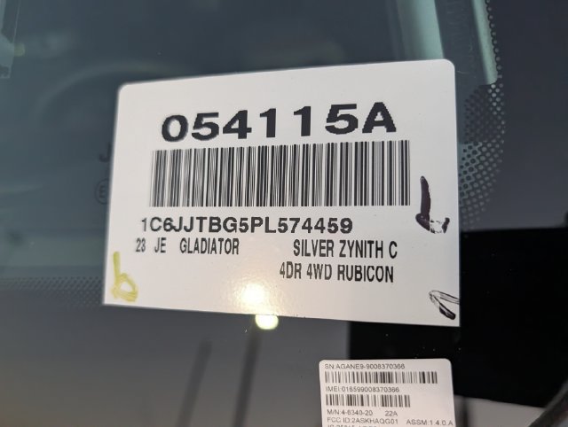 Used 2023 Jeep Gladiator Rubicon w/ LED Lighting Group AWD/4WD image 36