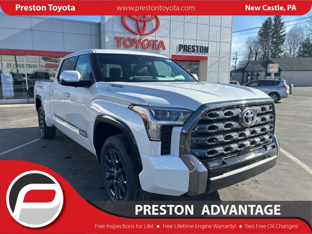 New 2025 Toyota Tundra Platinum image 1