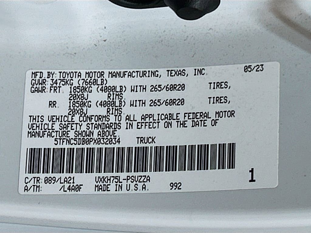 Used 2023 Toyota Tundra Platinum AWD/4WD image 30