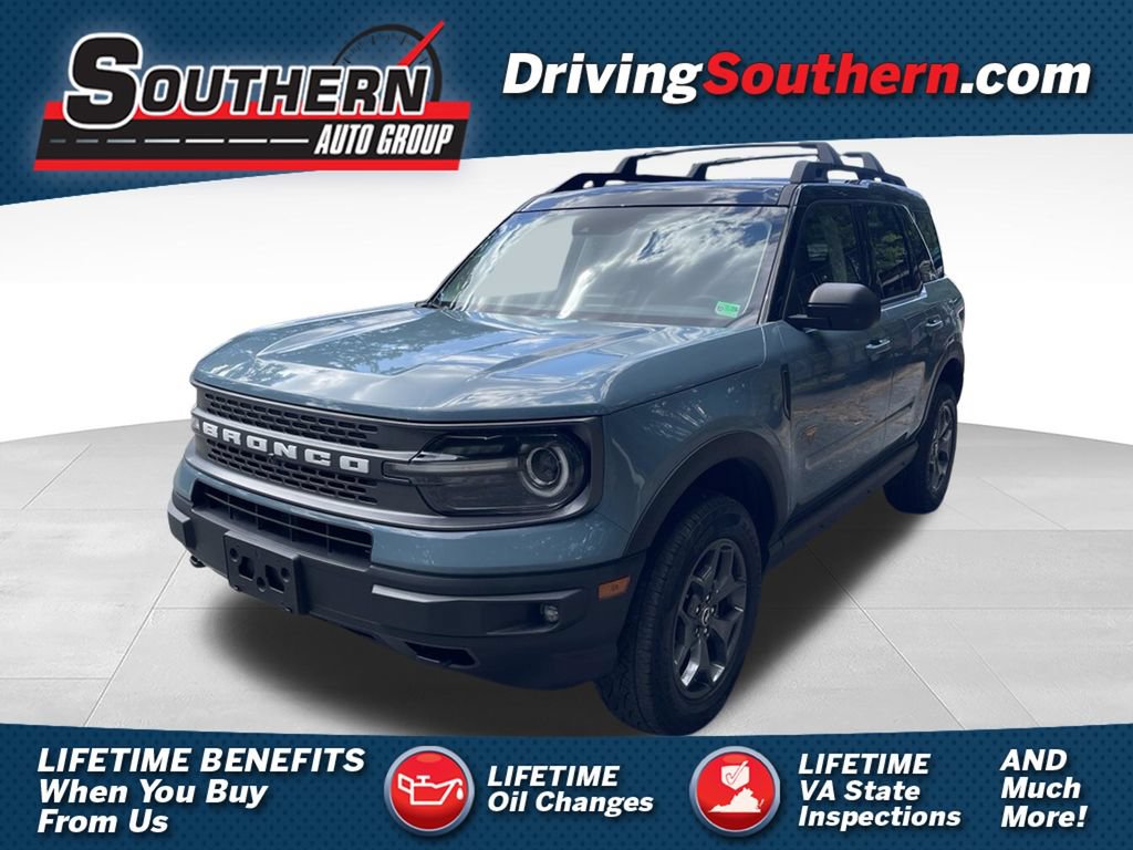 Certified 2022 Ford Bronco Sport Badlands w/ Premium Package