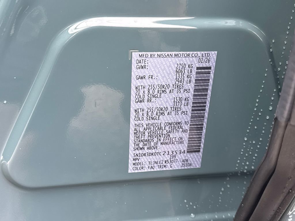 New 2026 Nissan Pathfinder Platinum image 31