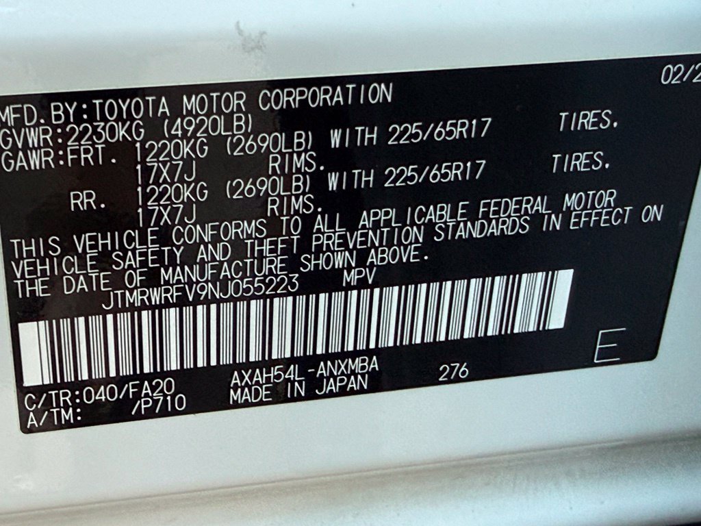Used 2022 Toyota RAV4 XLE w/ Convenience Package AWD/4WD image 43