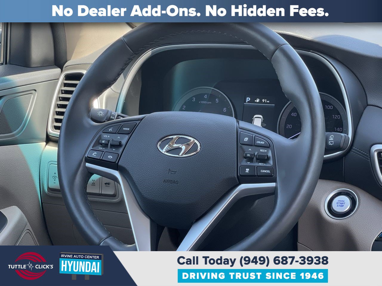 Used 2019 Hyundai Tucson Ultimate w/ Cargo Package AWD/4WD image 15