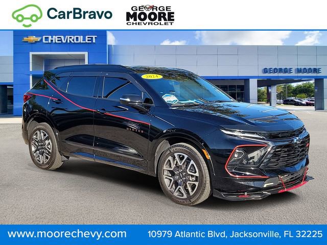 Used 2024 Chevrolet Blazer RS w/ Driver Confidence II Package image 1
