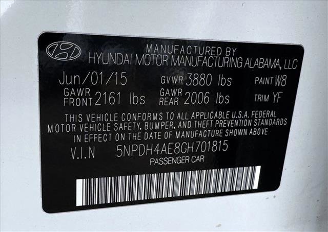 Used 2016 Hyundai Elantra SE w/ Option Group 02 FWD image 22