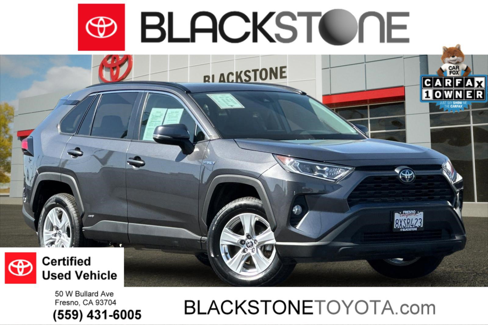 Certified 2021 Toyota RAV4 XLE w/ Convenience Package image 1