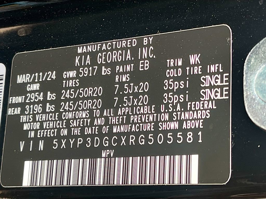 Used 2024 Kia Telluride EX w/ EX Captain's Chair Package image 35