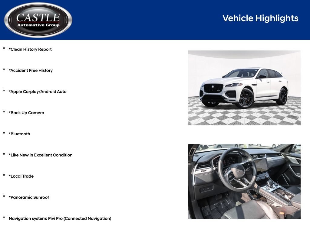 Used 2024 Jaguar F-PACE R-Dynamic S AWD/4WD image 3