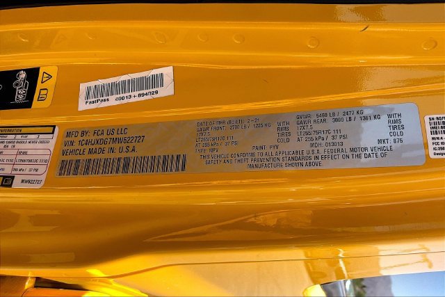 Used 2021 Jeep Wrangler Unlimited Sport AWD/4WD image 33