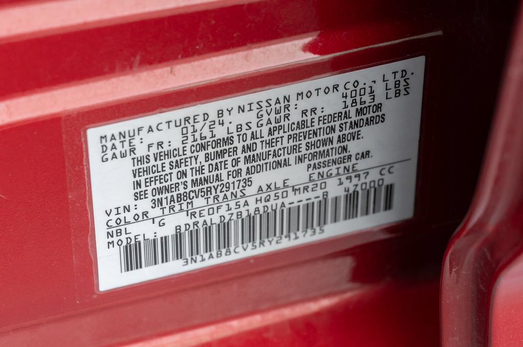 Used 2024 Nissan Sentra SV FWD image 17