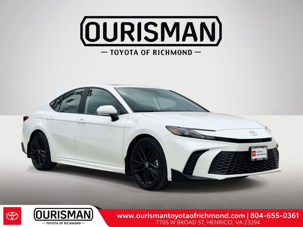 Certified 2025 Toyota Camry SE w/ Convenience Package FWD image 1