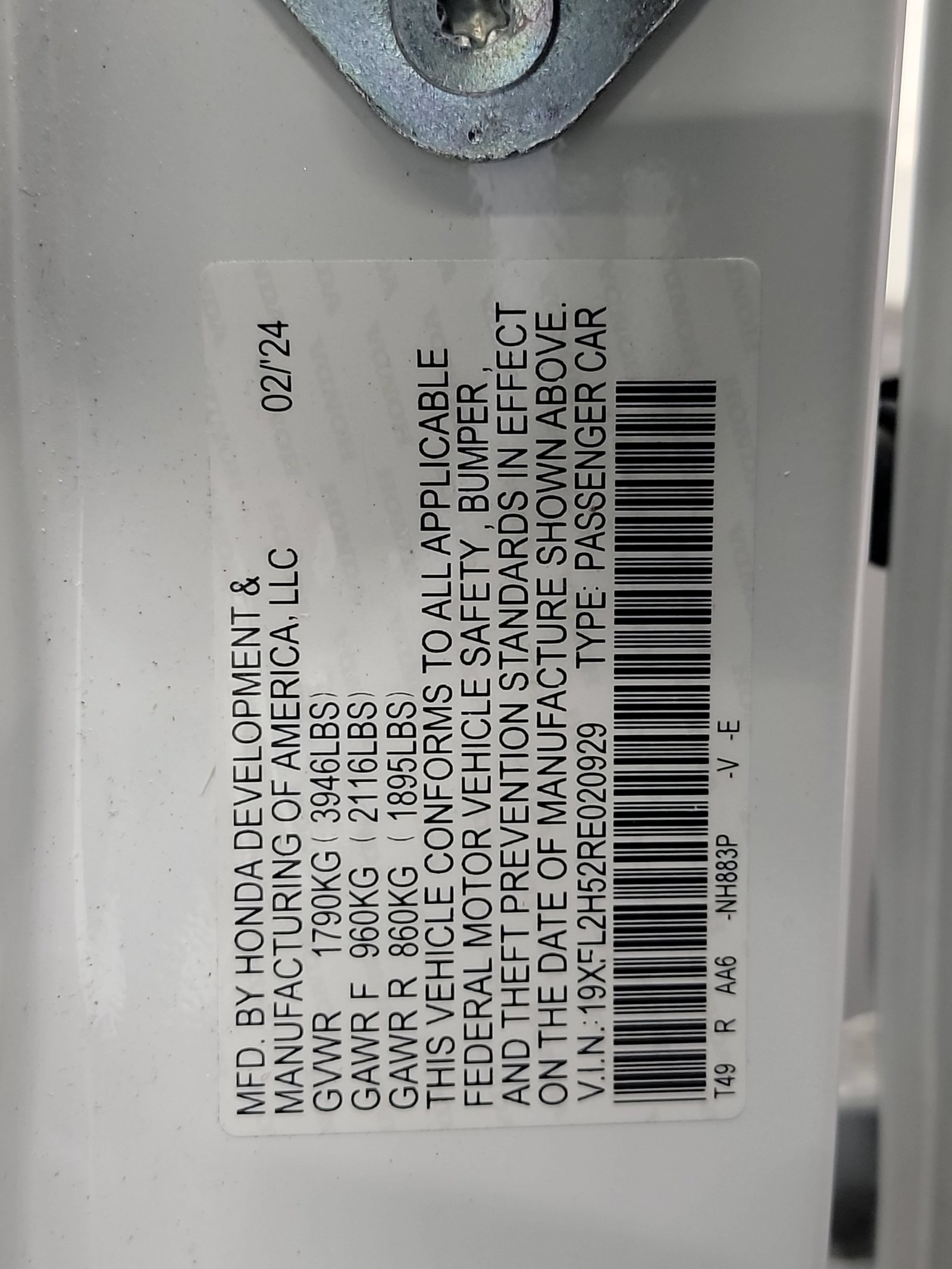 Certified 2024 Honda Civic LX image 33
