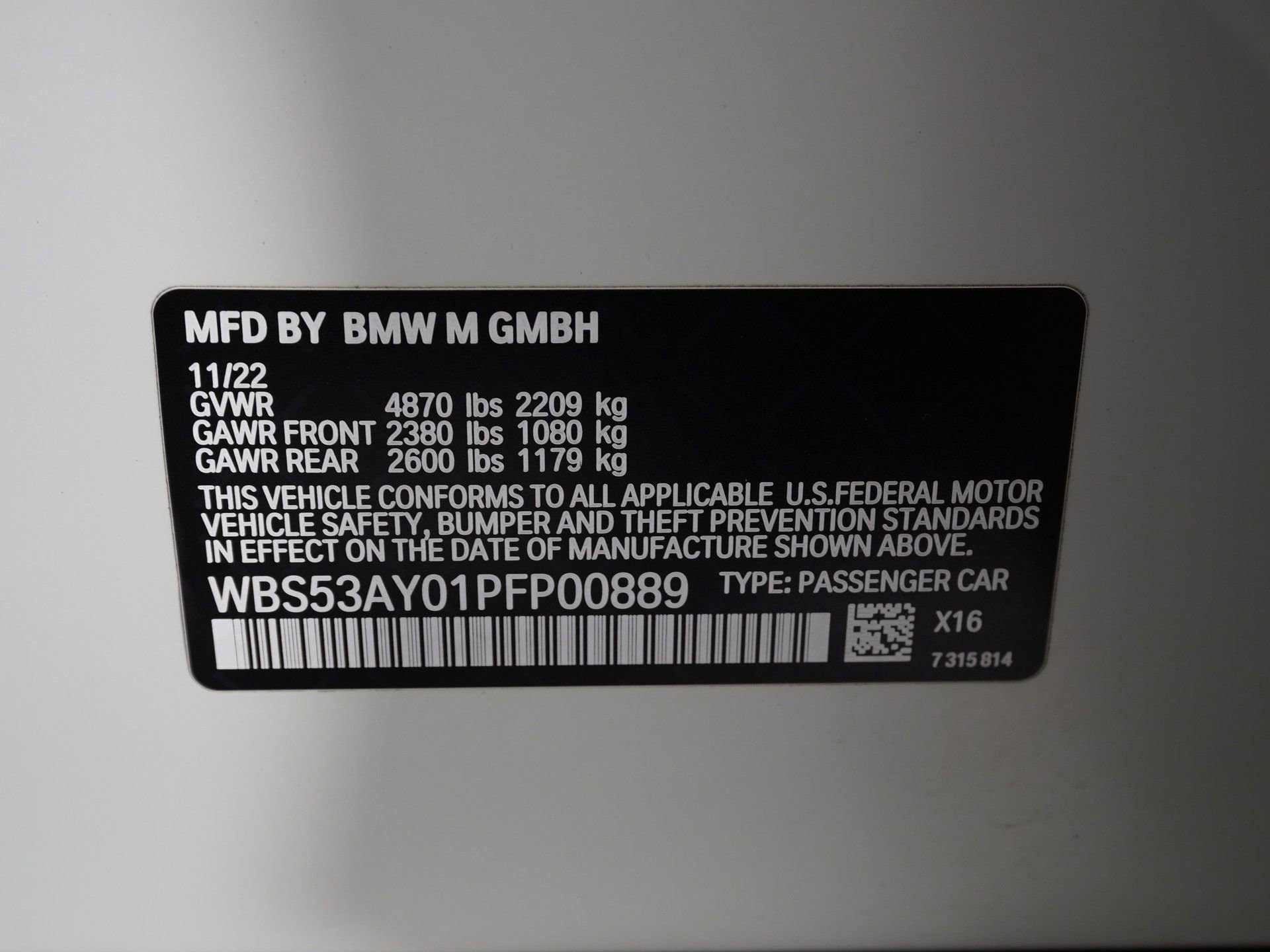 Used 2023 BMW M3 Base w/ M Carbon Exterior Package image 34