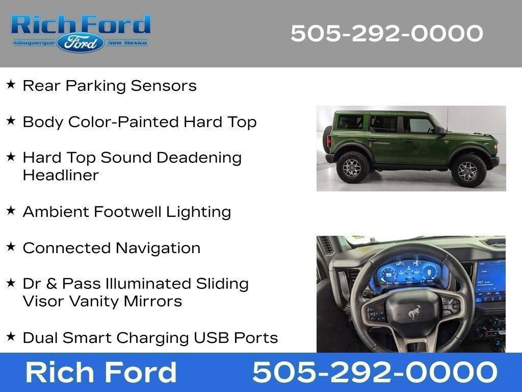 Certified 2025 Ford Bronco Badlands AWD/4WD image 53
